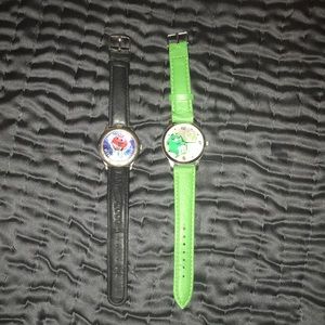 Vintage pair of M&Ms watches